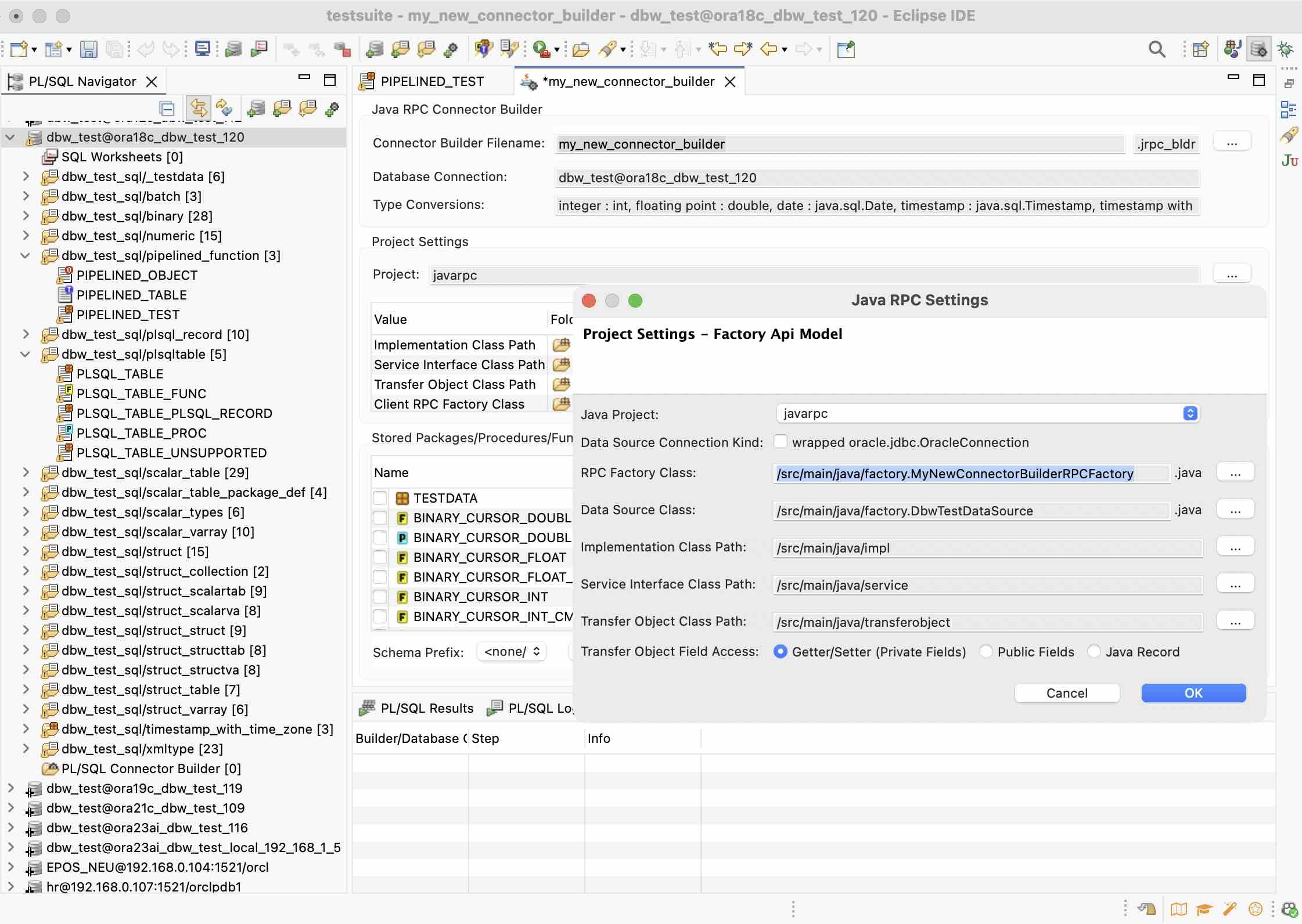 Connector Builder Configuration - Step 3