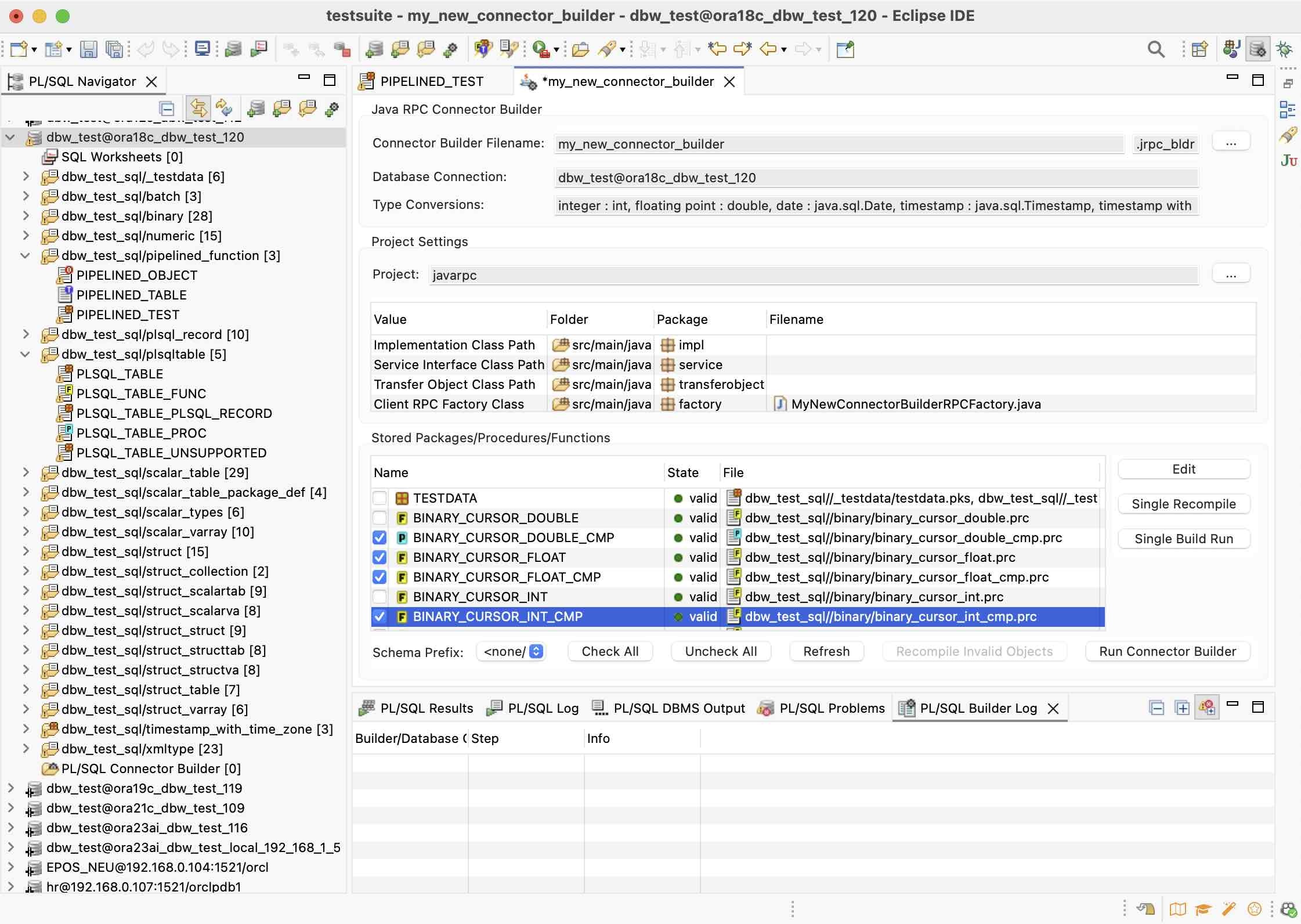 Connector Builder Configuration - Step 4