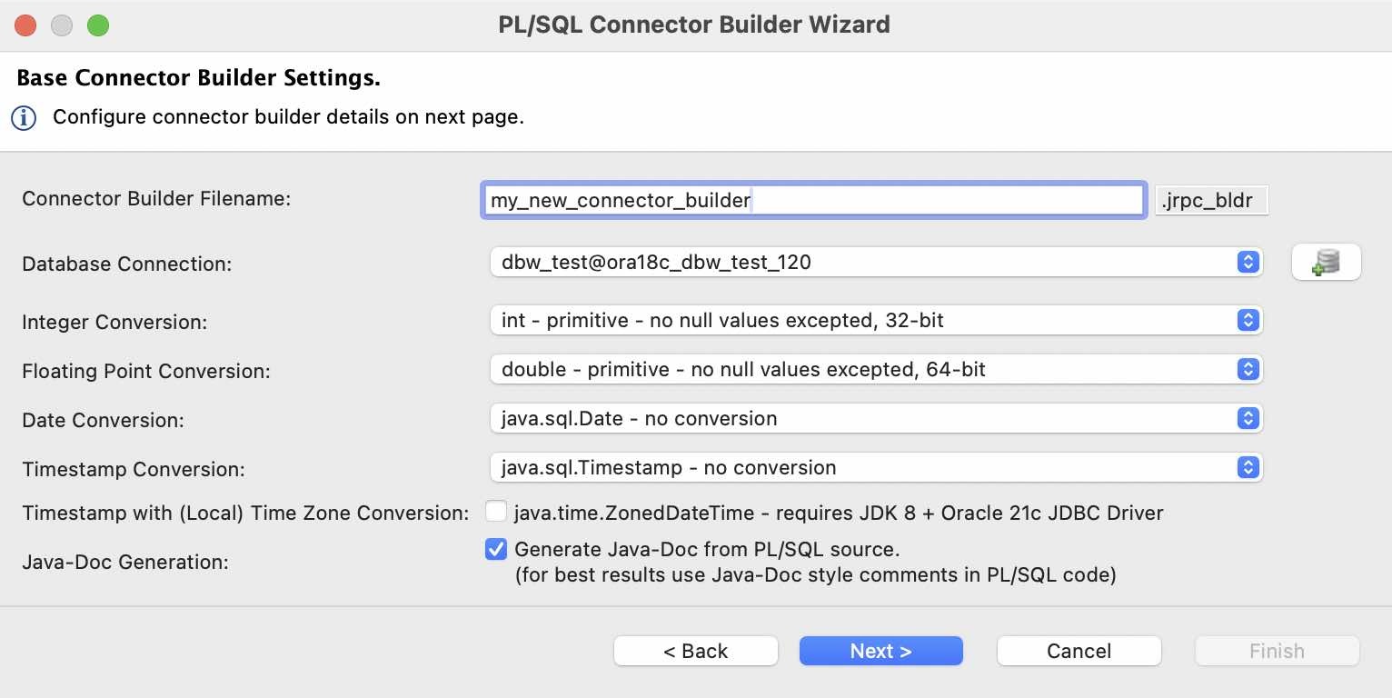 Connector Builder Wizard - Step 3